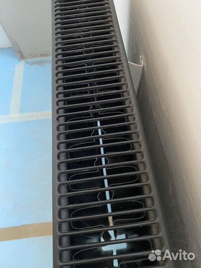 Радиатор батарея стальной чёрный 500 на 600 22тип