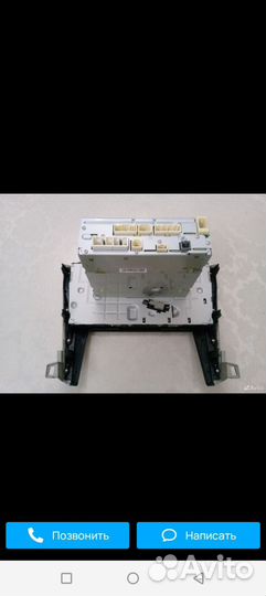 Штатная магнитола на toyota camry 55