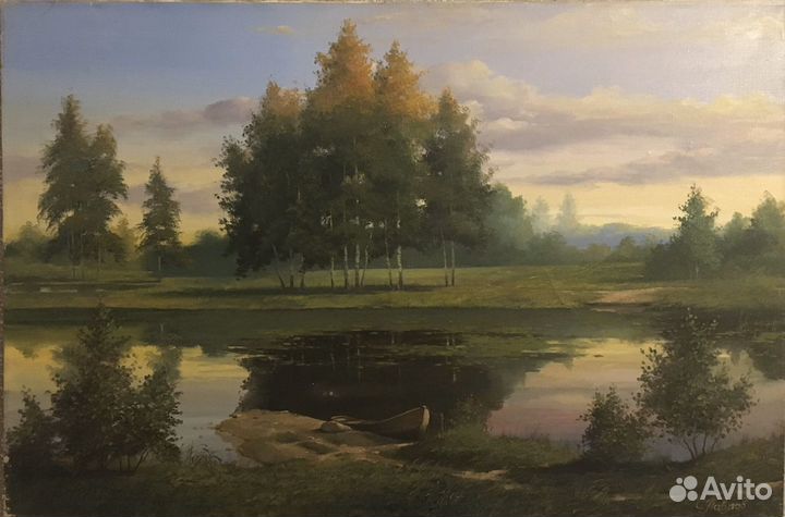 Пейзаж (маслом на холсте)