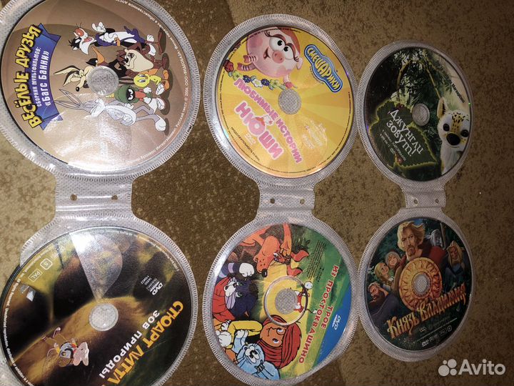 Dvd диски мультфильмы