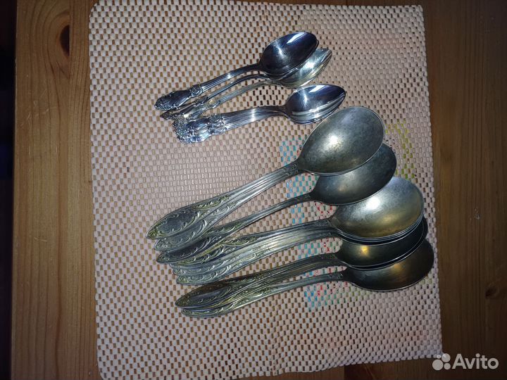 Мельхиоровые ложки СССР