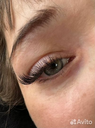 Наращивание ресниц 1д,2д,3д