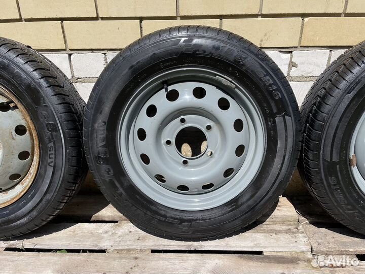 Комплект летних колес R 16 на ниву 21214 Кама 365