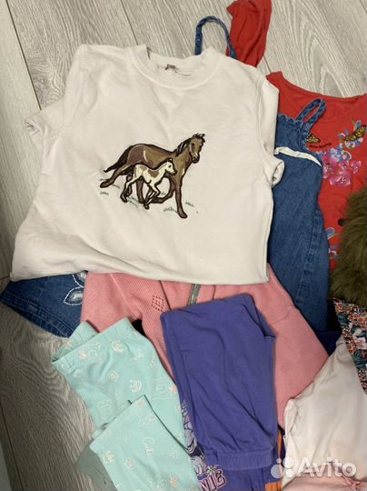 Пакет вещей для девочки 116-122