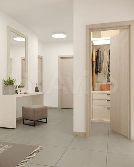 2-к. квартира, 52,5 м², 9/25 эт.