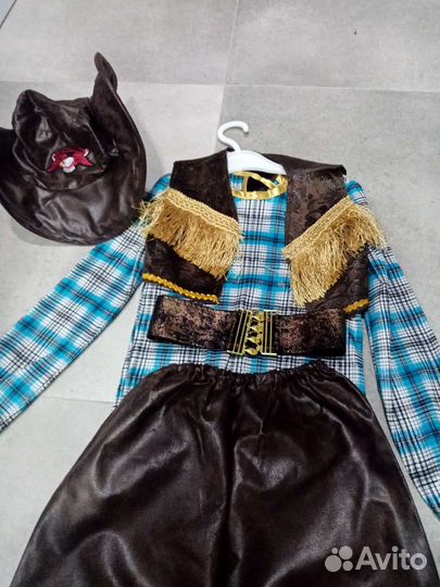 Новогодний костюм для мальчика кавбой