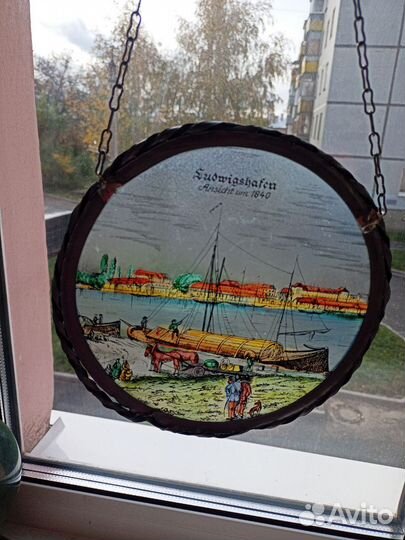 Панно,стекло в олове,подвес,Германия