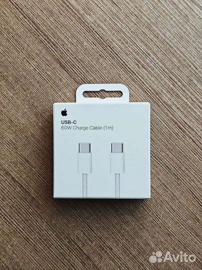 Кабель Apple USB-C Woven Charge 1 метр (новый)