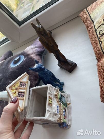 Египетские Статуетки шкатулка для украшений