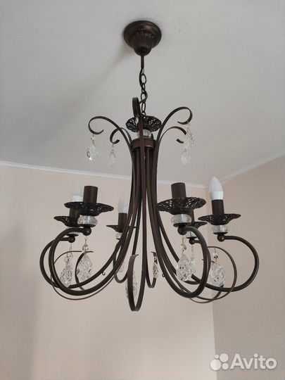 Люстра потолочная подвесная бу