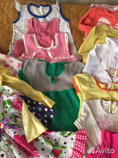 Вещи пакетом на девочку