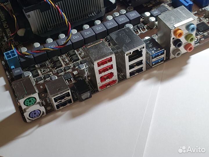 Материнская плата +8gb озу +8600gts