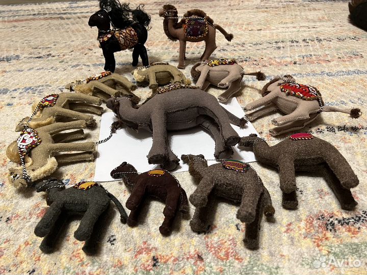 Шерсть верблюда ручная работа