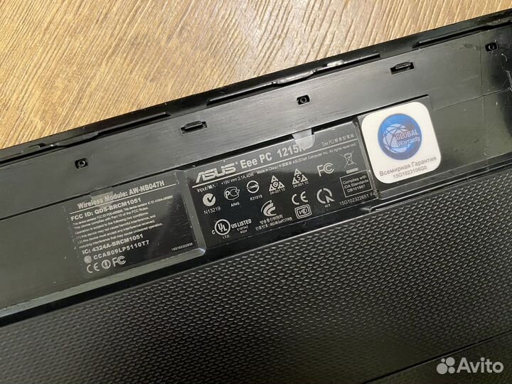 Ноутбук/Нетбук Asus Eee PC 1215N