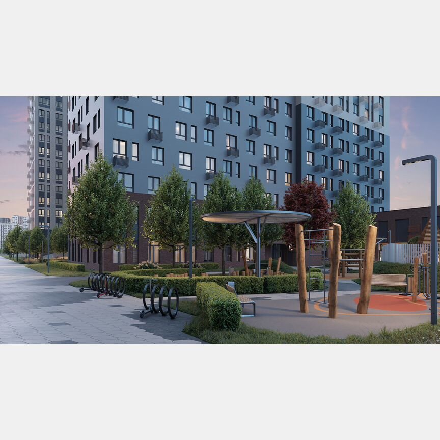 Квартира-студия, 25,8 м², 8/20 эт.