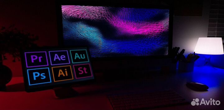 Adobe Creative Cloud + Beta (подписка на 3 месяца)