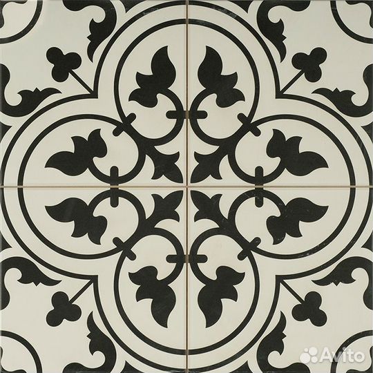 Керамогранит Etili Seramik Ledbury Charcoal Black Pre-cut 45x45