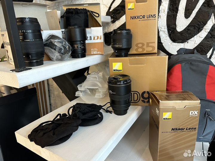 Фототехника Nikon d90 85 17-55 Tamron 90 70-300