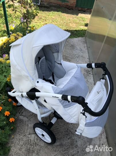 Коляска Adamex Carmen Indigo 2 в 1