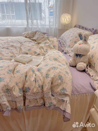 Одеяло с постельным бельём Прованс