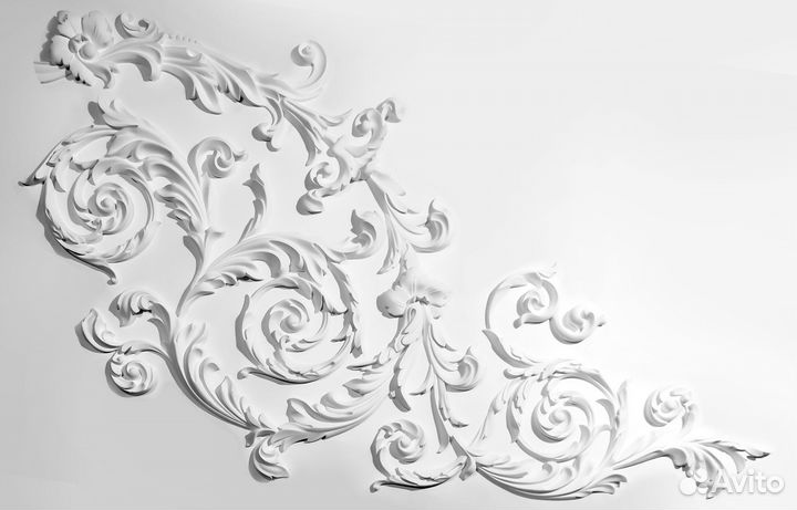 Лепнина из гипса / Изготовление изделий из гипса