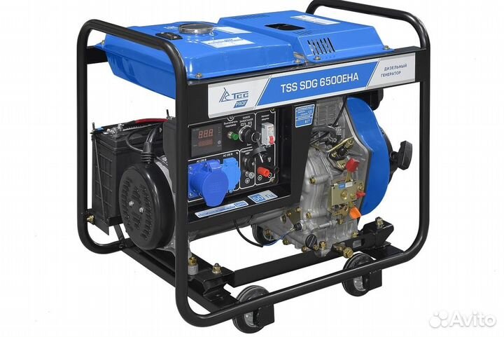 Дизельный генератор 6 кВт 3х фазный
