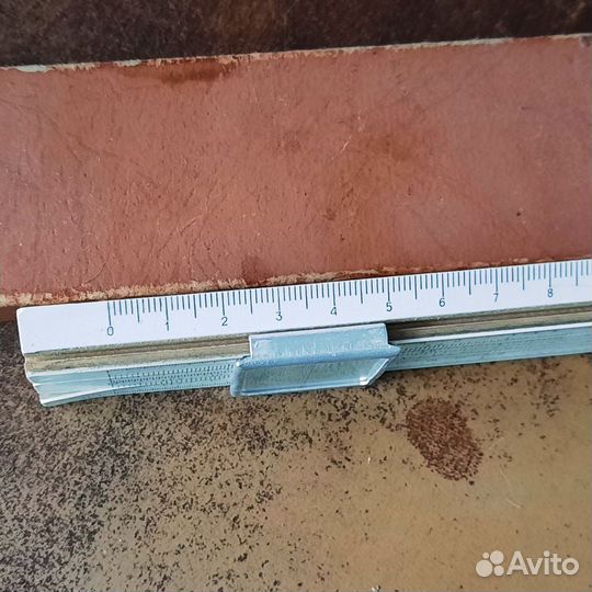 Логарифмическая линейка СССР в футляре