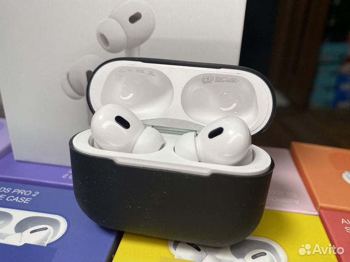 Наушники AirPods Pro 2 (Гарантия + Чехол)