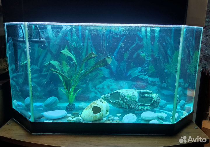 Аквариум с тумбой