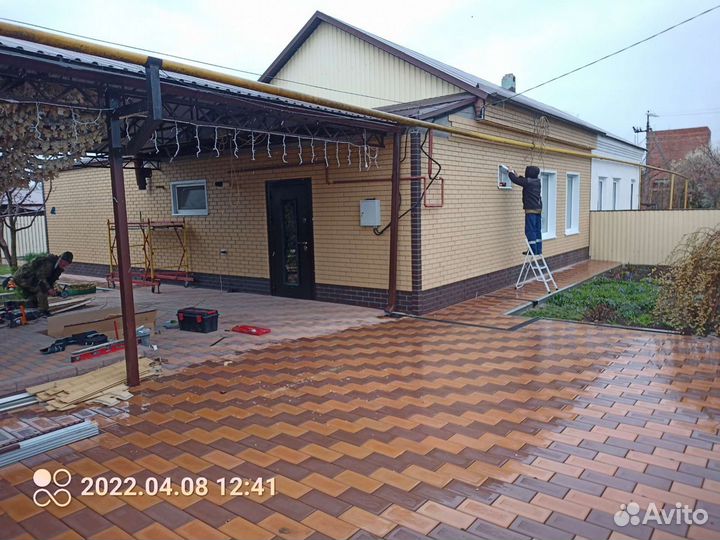 Сайдинг, кровля, навесы,забор,отопление,теплицы