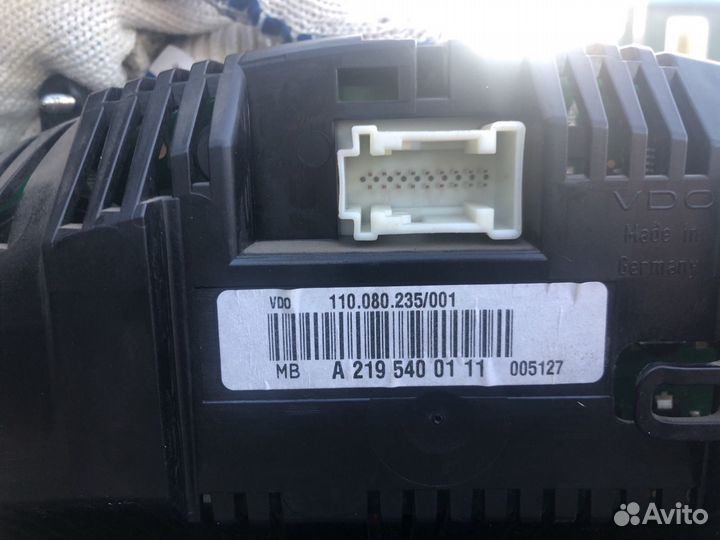 Щиток панель мерседес 219