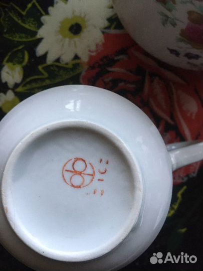 Сервиз чайный, октябрьский фарфорзавод