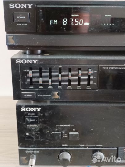 Усилитель+эквалайзер+тюнер Sony