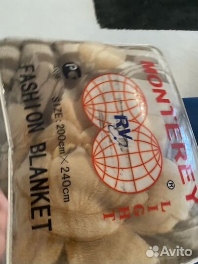 Плед на евро-кровать 200*240см