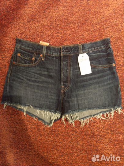 Джинсовые шорты levis женские