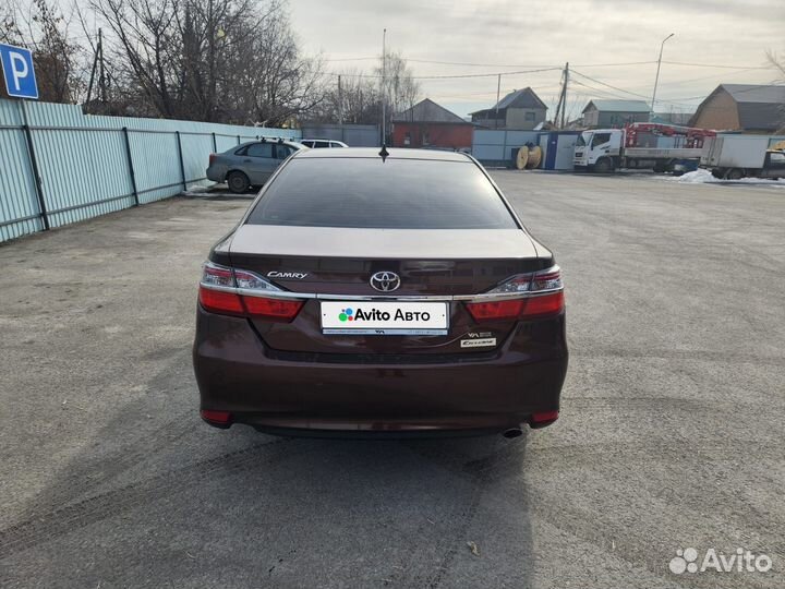 Toyota Camry 2.5 AT, 2017, 98 500 км