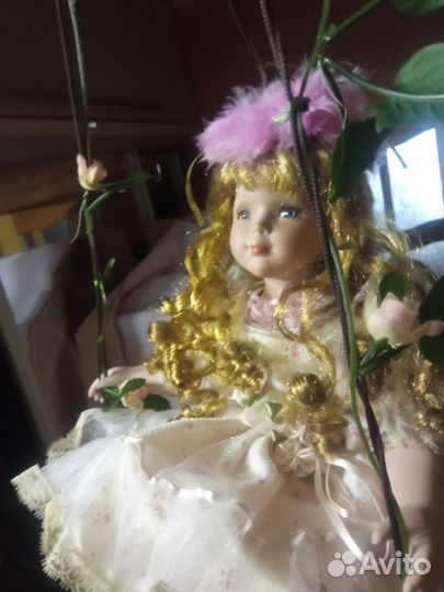 Кукла фарфоровая Лесная Фея