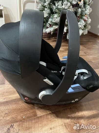 Автолюлька cybex aton pure black