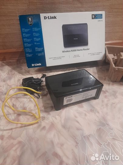Роутео Wireless N300 Home Router DIR-615 N300