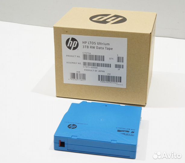 Картридж HP Ultrium LTO-5 3TB RW C7975A