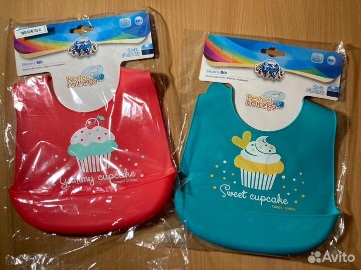 Нагрудники детские новые canpol babies