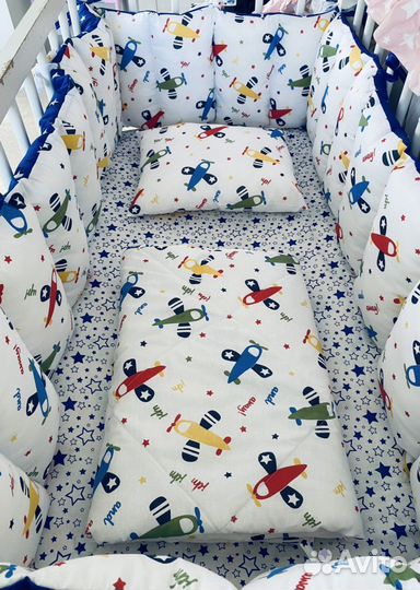 Бортики в кроватку