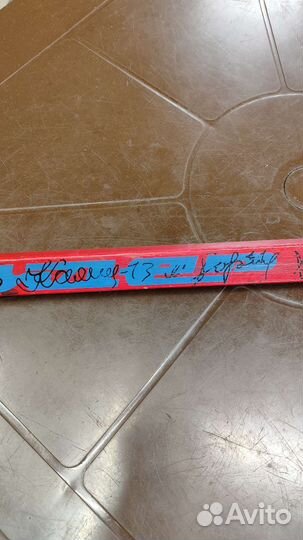 Клюшка хоккейная с автографами 88год цска