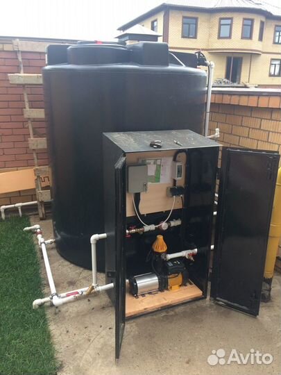 Автоматический полив, рулонный газон, освещение