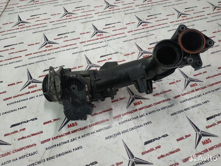 Дроссель Om642 w211 Mercedes