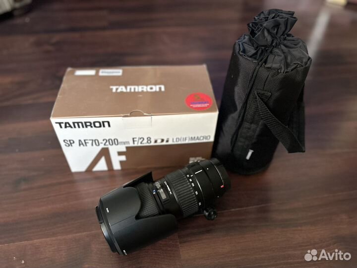 Объектив Tamron SP AF70-200mm F/2.8 for Canon