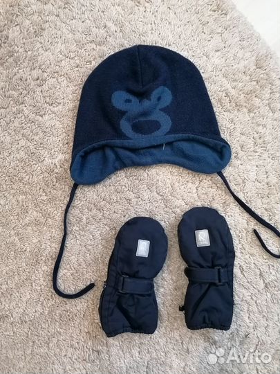 Шапка зимняя Reima 54 на флисе