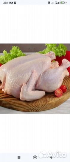 Мясо домашнего бройлера