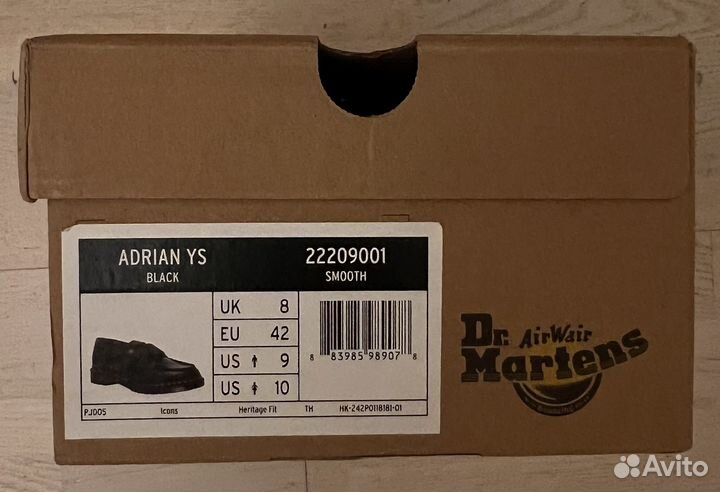 Лоферы Dr.Martens Adrian(Новые, Оригинал)