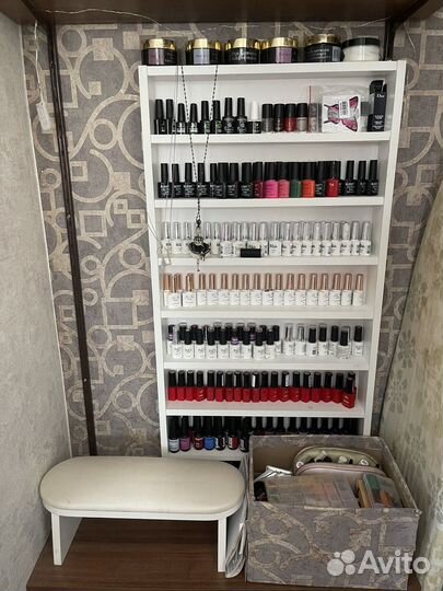 Стеллаж с гель лаками
